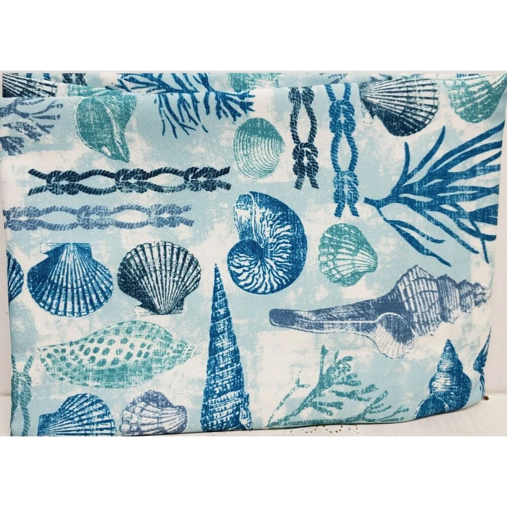 Printed Fabric Tablecloth w/Zipper & Umbrella Hole,60